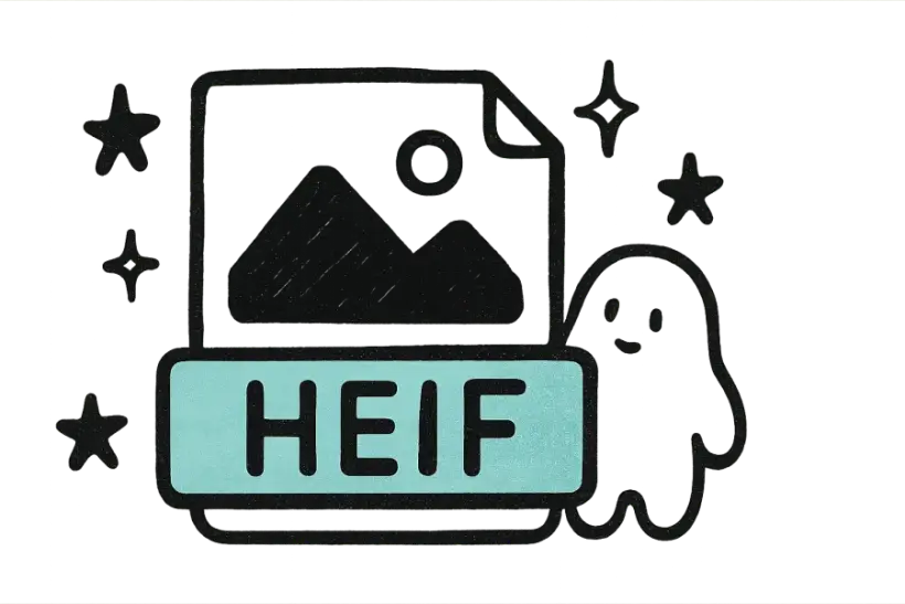 صورة HEIF مع نص يُترجم