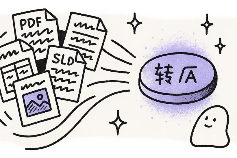 Many French file types being translated into English in one place